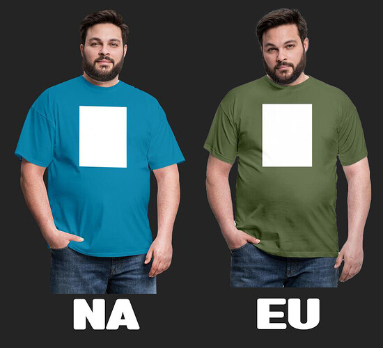 Mockup Vergleich NA und EU