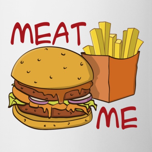 hamburger-en-friet-illustratie-met-rode-tekst-mok
